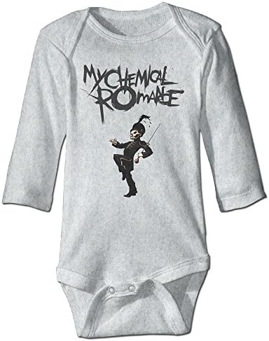 OULIKE My Love Chemical Romance Long Sleeve Baby Climbing Clothes Bodysuit