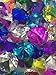 72 Assorted Color Acrylic Large Diamond Gems (32mm x 24mm) by Sunrise Crystal