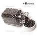 WindMax (R) US Seller Brown Color 1000 PCS Silicone Micro Rings Beads Loop For Human Feather Hair Extension Tip