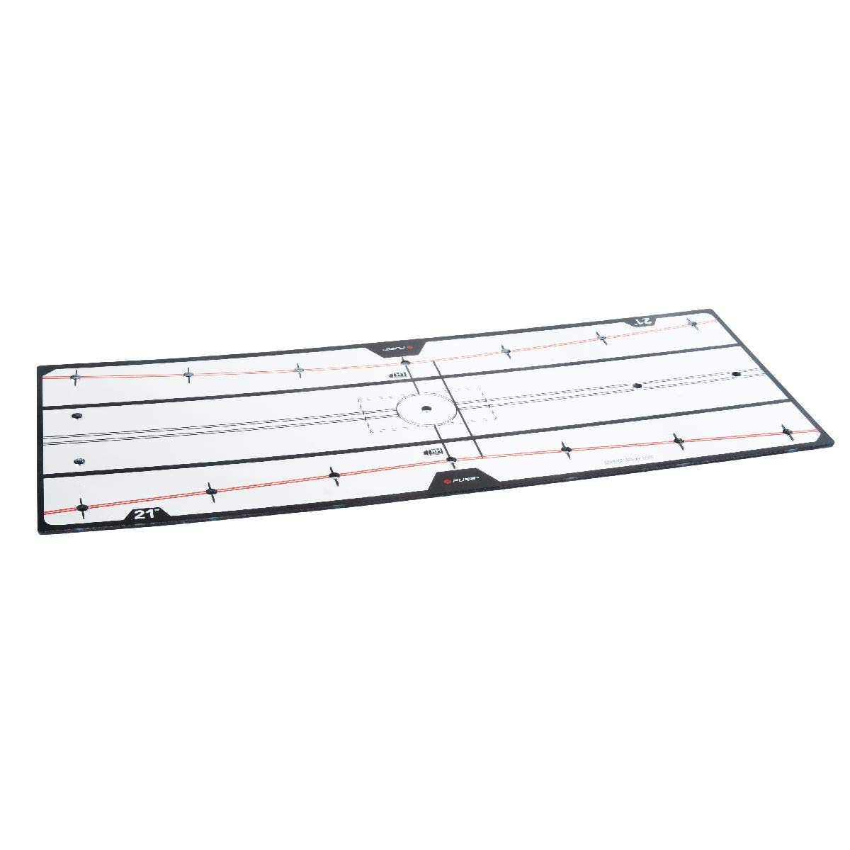 Pure2Improve Putting Mirror - Black, 21-Inch