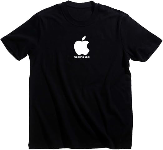 Amazon Apple Genius Shirt T Shirt For Men Black Small Clothing