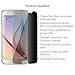 PLESON® SAMSUNG Galaxy S6 Privacy Ballistic Glass Screen Protector - Protect Your Screen From Scratches Drops and Anti-Spy - Maximize Your Resale Value - 99.99% Clarity and Touchscreen Accuracy (SAMSUNG Galaxy S6)