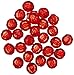 DARICE Bead Faceted Christmas, Red