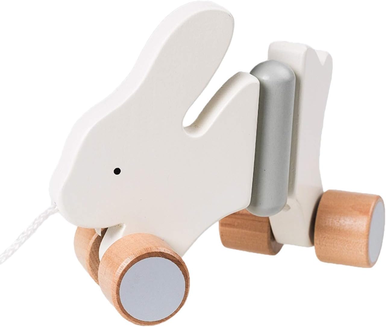 hape elephant wooden push and pull toy