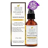 Natural Vitamin E Moisturizer Cream For Face. Use after facial wash to nourish sensitive areas, for healing & for acne. Best non-greasy creams and moisturizers for dry to oily skin. Paraben free.