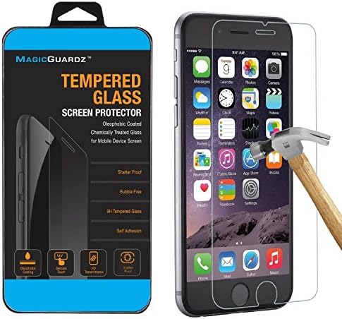 MagicGuardz, Made for Apple 4.7" iPhone 7, Premium Tempered Glass Clear Screen Protector, Retail Box
