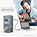 ammoon AP-09 Nano Loop Electric Guitar Effect Pedal Looper True Bypass Unlimited Overdubs 10 Minutes Recording with USB Cable-Black