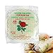 ROM AMERICA Rose Spring Rolls Paper Wrapper Roll Round Rice Banh Trang, Red, 12 oz.