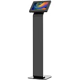CTA Digital Premium Kiosk Floor Stand - Locking Floor Stand Kiosk - iPad 7th/8th/9th Gen 10.2" - Pro 11", 5th &amp; 6th Gen, Surface Go, Galaxy Tab S5E &amp; More (PAD-PARAF)