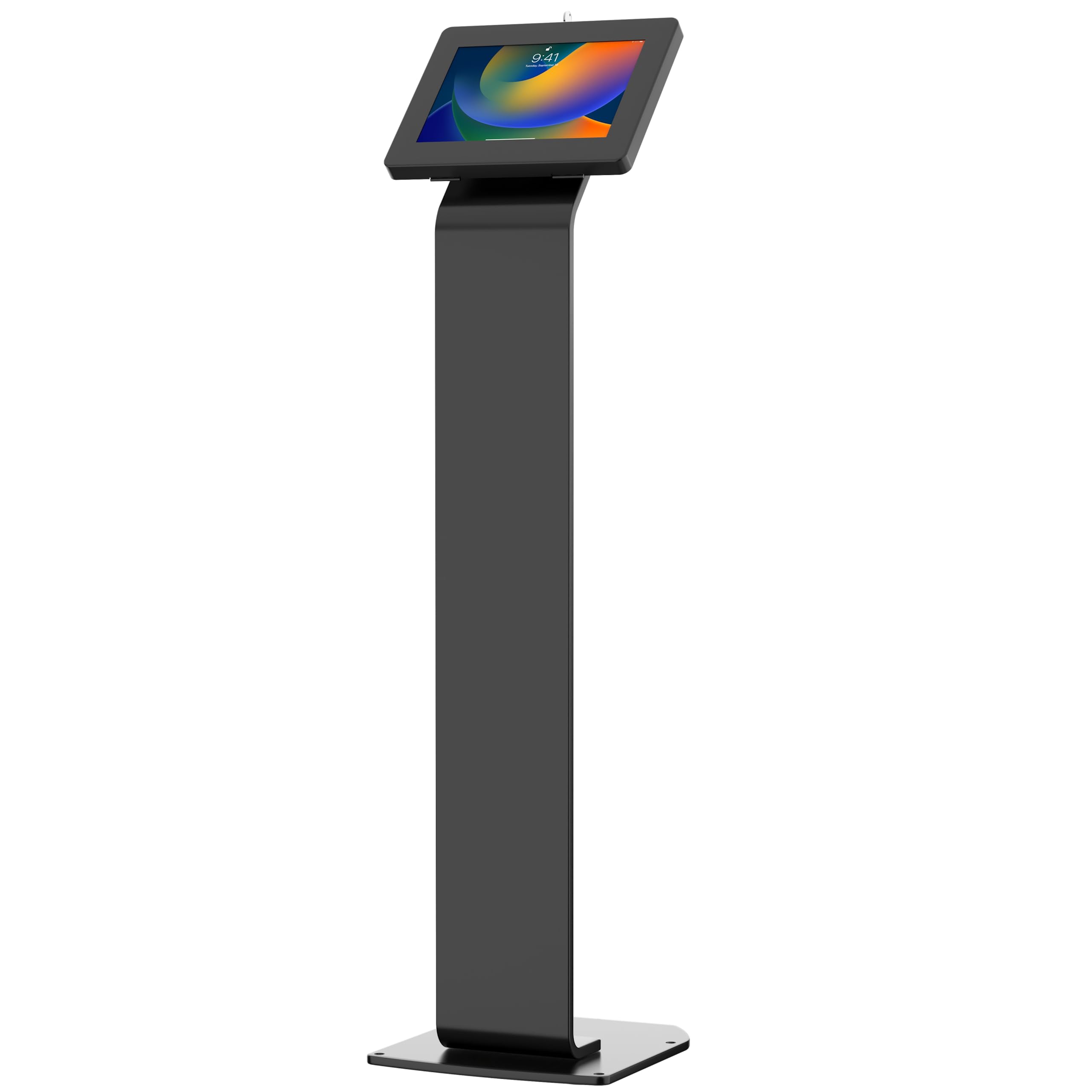 Premium Kiosk Floor Stand – CTA Locking Support