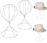 Mydio 2 Pieces Modern Metal Hat Stands Durable
