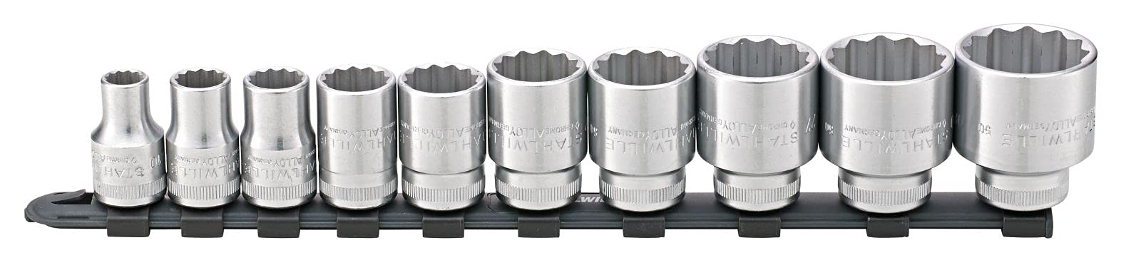 REGLETA DE Clip DE LLAVES DE Vaso 1/2 PULGADA EQUIPADO - 12918/10-50