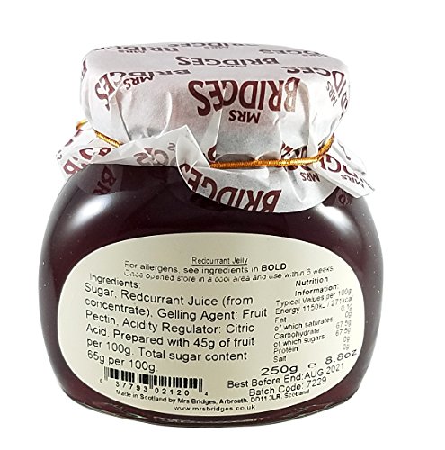 Mrs Bridges Redcurrant Jelly, 8.8-Ounce