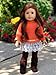 Hello Sunshine - 3 Piece Outfit - Tunic, Leggings and Boots. Clothes Fits 18 Inch Doll (Doll Not Included)
