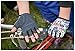 Kids Bike Gloves for Boys Girls Age 4 5 6 7 8 9 10 11 12 Optional, Fabric, Colourful, Lively Mountain Bike Gloves