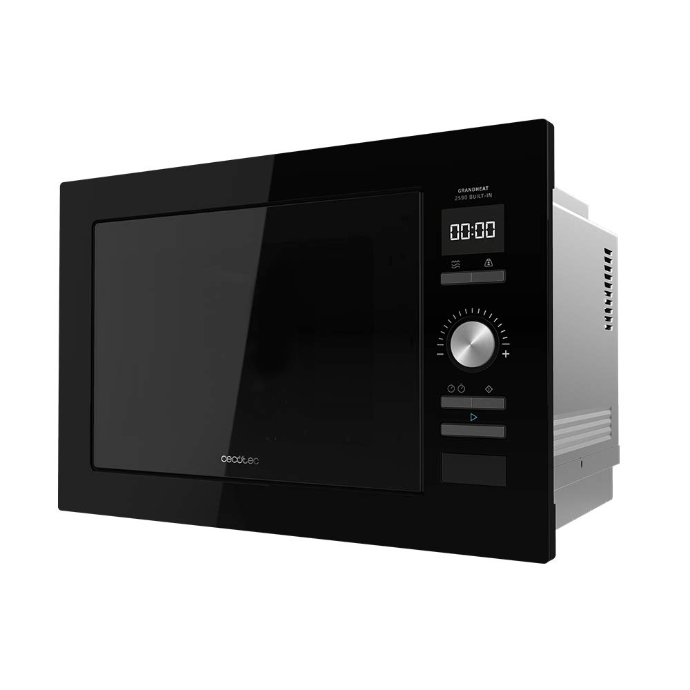 Cecotec-Microondas-encastrable-Digital-GrandHeat-2590-Built-In-Black-900-W-Integrable-25-Litros-Tactil-Grill-1000-W