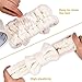 Buta Beauty makeup headband - Towel headband for washing face made with terry cloth available in 3 colors (Pack of 3, White Blue Pink)