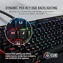 Corsair K70 RGB MK.2 Rapidfire Mechanical Gaming