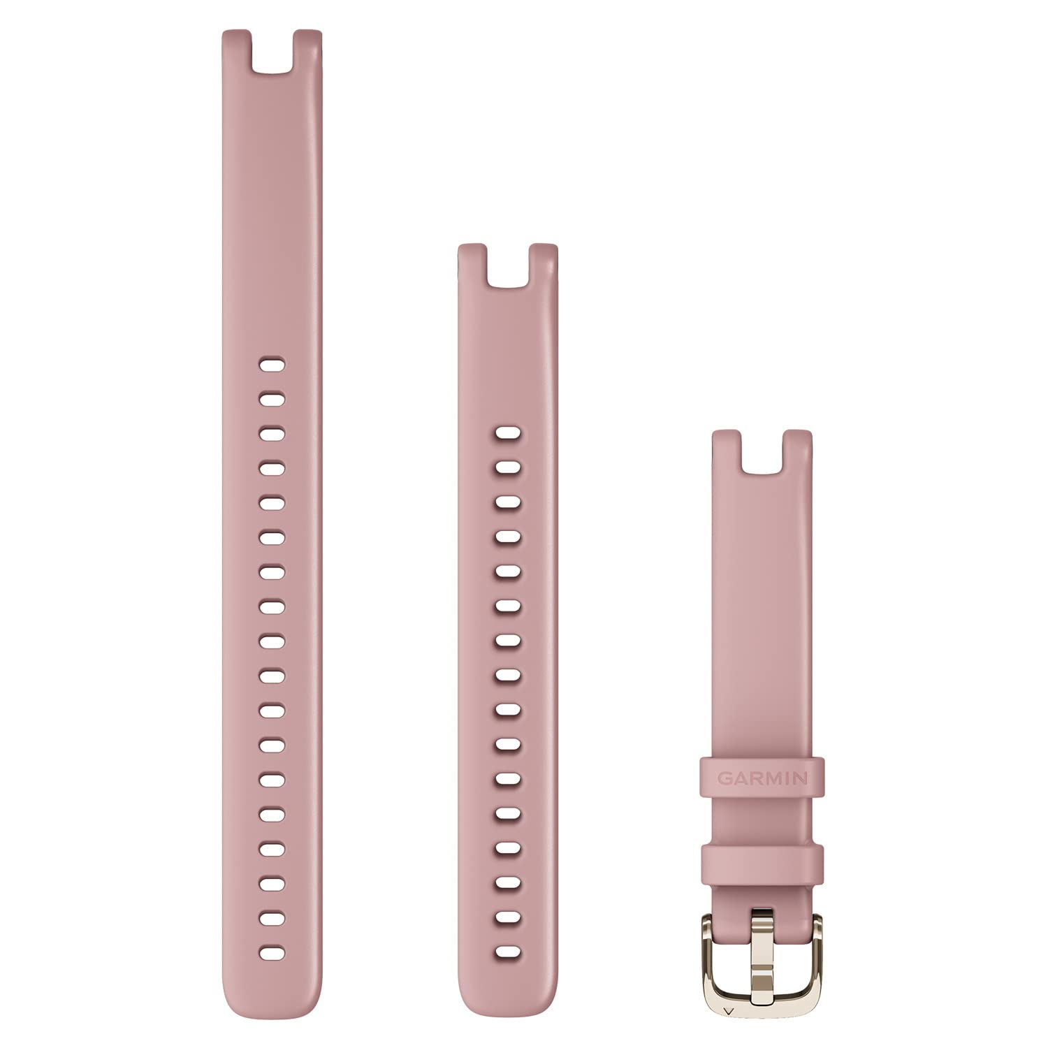 Garmin Lily Silicone Accessory Band, Dust Rose