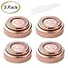 Facial Hair Remover Replacement Heads Flawless Replacing Blades for Good Finishing and Well Touch 18K Gold-Plated As Seen On TV - Count 4