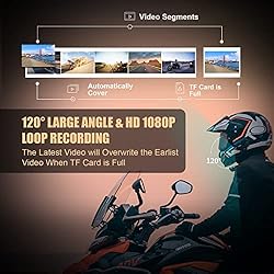 FreedConn Motorcycle Helmet Headset with Camera