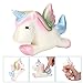 Joykith Jumbo Slow Rising Squishies Kawaii Unicorn Cute Alpaca Soft Sheep Squishies Cream Scented Toys for Kids and Adults, Pack of 3