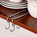 Stainless Steel Kitchen Storage Rack Cupboard Hanging Hook Shelf Dish Hanger Chest Storage shelf Bathroom Organizer Holder