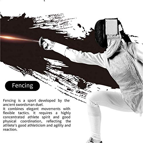 Ouxiong Fencing Clothing-Fencing Set for Aluminum Foil/Epee/Sabre - Used for Fencing Competition/Fencing Sport/Fencing Sword/Fencing Gear/Fencing Equipment (12)