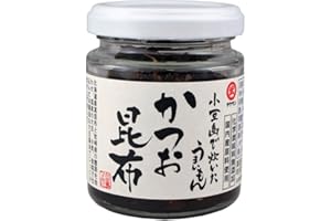 Takesan Tsukudani of Seaweed in bottle. TUKUDANI is a preserved food made with soy sauce. A traditional Japanese food that has been around for 400 years. (KATSUO KONBU of Bonito & Kelp 1.8oz (50g))
