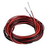 BNTECHGO 28 Gauge Silicone Wire red and Black Each