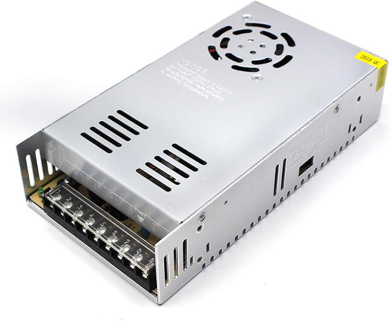 inShareplus 12V 30A 360W DC Switching Power Supply 110/220V Input