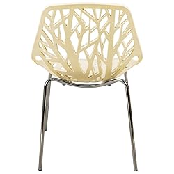 LeisureMod Asbury Modern Stackable Dining Chair Set