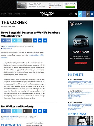The Corner on National Review