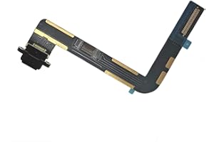 Dedyel Dock Connector Replacement Compatible with iPad 9 9th Gen 2021 10.2" A2602 A2603 A2604 A2605 Charging Port Replacement Assembly Flex Cable (Black)