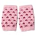 MerryShop Baby Crawling Knee Pad Toddler Elbow Protective Pads Crawling Safety Protector- Indoor/Outdoor Use (Pink)