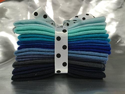 Mixed Felt * Coloured Themes (10 Sheets Per Pack) Sheet Size 11cm x 22 cm (Winters)