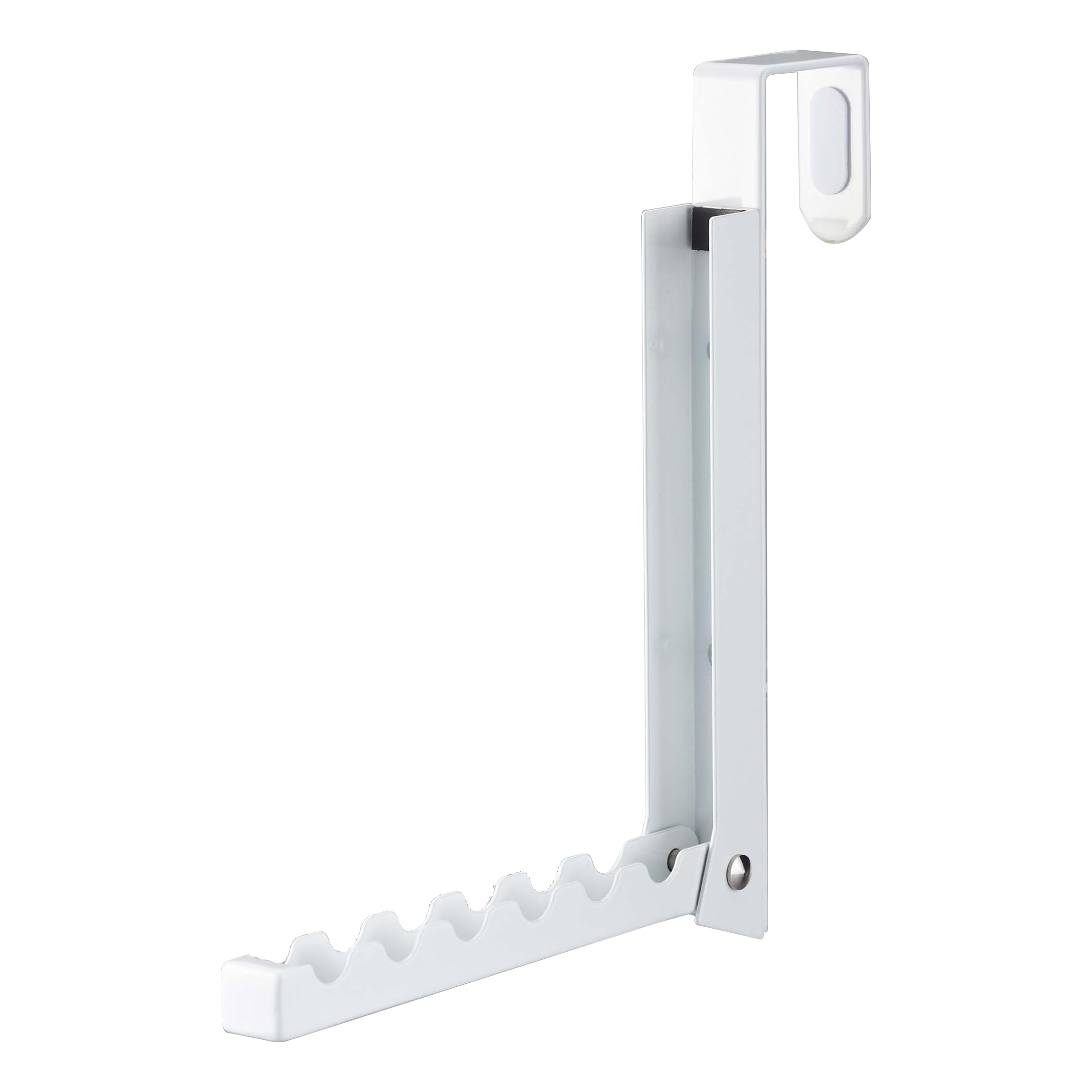 YAMAZAKI Home 7161 Over The Door Alloy Steel Hooks - Folding Hanging Coat Rack
