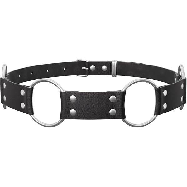 Unisex Harness Bondage O Ring Belt New O-Ring Bondage Belt Black – Tarnish main image 3