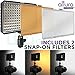 Altura Photo 160 LED Video Light for DSLR Camera and Camcorder Complete Kit - Ultra Bright Dimmable with Battery, Charger, Filters, and Carry Case (Canon, Nikon, Panasonic, Sony, Samsung, Olympus)