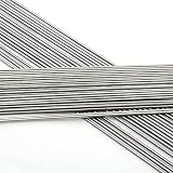 VIGAN 20PCS 50CM Stainless Steel Spring Wire 0.2-3MM (1.6MM) Straight Hard Wire view 6