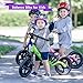 The Original Croco Ultra Lightweight and Sturdy Balance Bike.2 Models for 2, 3, 4 and 5 Year Old Kids. Unbeatable Features. Toddler Training Bike, No Pedal (Orange, Ultralight 12 Inch)