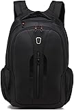 Slotra Business Laptop Backpack,15.6 inch Travel Laptop Backpack Water Resistant Laptop Bag,Black