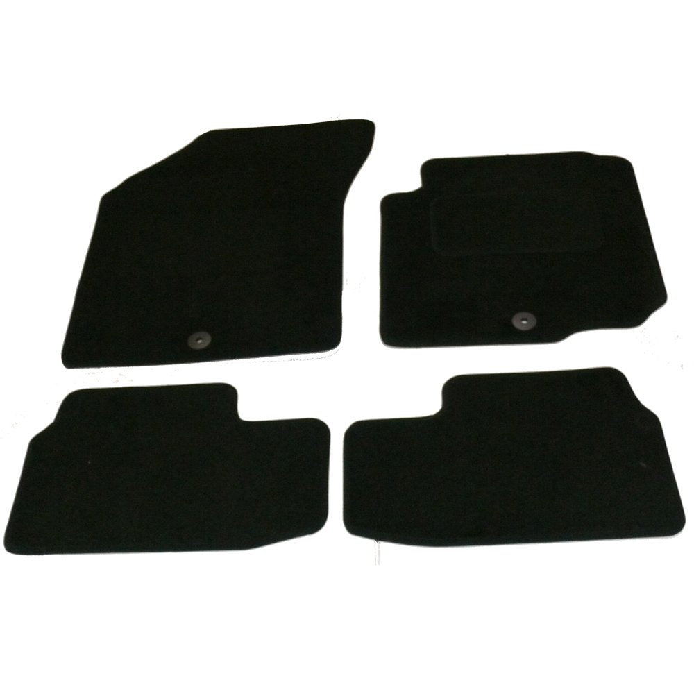 Sakura Mat Set Vaux Agila Carpet with Carpet Heelpad 2011-2013 - Black