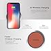 Wireless Charger, YOUSTOO 7.5W Wireless Charger for iPhone X/8/8 Plus,10W Fast Wireless Charging for Samsung Galaxy S9/S9 Plus/Note 8/S8/S8 Plus, 5W for All Qi-Enabled Phones (No AC Adapter)