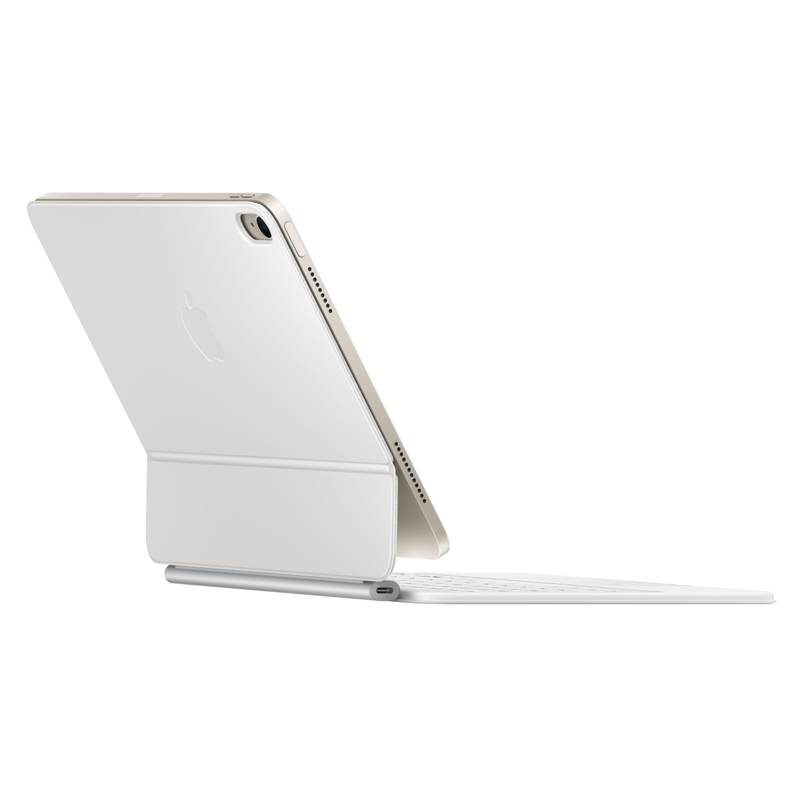 Apple Magic Keyboard: Keyboard and Case for iPad Air 11-inch (M2 and M3) and iPad Air (4th and 5th Generation), US English — White