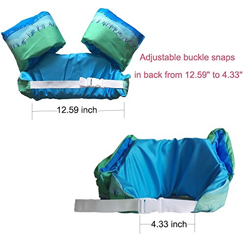Raleighsee Puddle Jumper Infant Life Baby Jacket Swim Swimming Training Aid Coast Guard Approved Carton For Children Kids-Bear