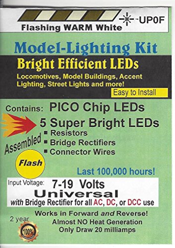 Lights4Models UP0F Flashing Warm White Pico LED chip