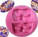 Anyana Masquerade Mask cake border mould cake Fondant silicone gum paste mold for Sugar paste fancy party cupcake decorating topper decoration sugarcraft icing biscuit decor