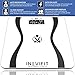 INEVIFIT Body-Analyzer Scale, Highly Accurate Digital Bathroom Body Composition Analyzer, Measures Weight, Body Fat, Water, Muscle & Bone Mass for 10 Users. Includes Batteries