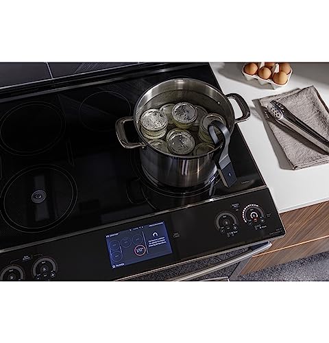 GE Profile PHS930YPFS 30 Smart Slide In Electric Front Control Induction and Convection Range with 5.3 cu. ft. Capacity Glide Touch Controls Wi-Fi Connect Stainless Steel
